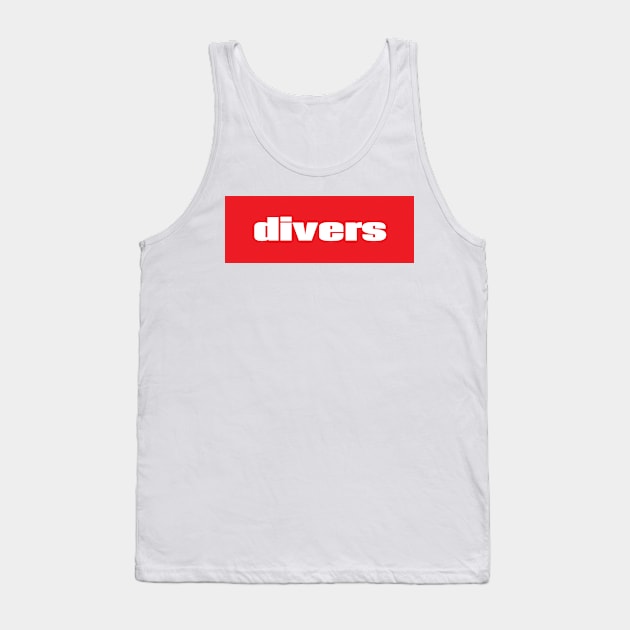 Divers Tank Top by ProjectX23Red